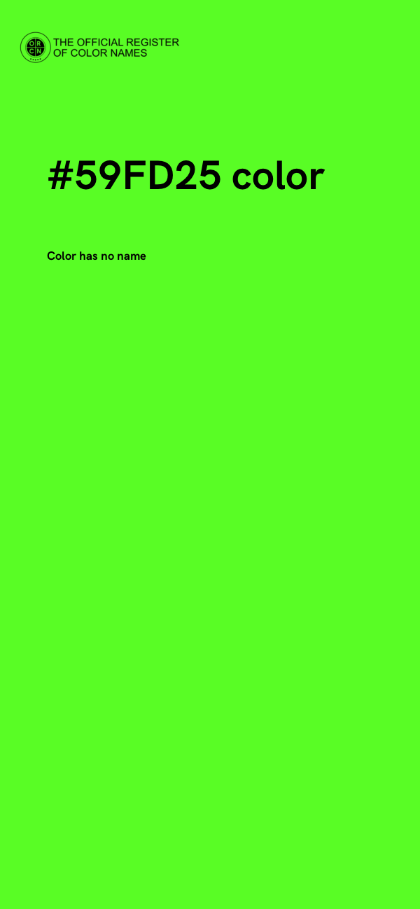 #59FD25 color image