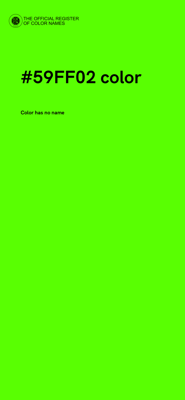 #59FF02 color image
