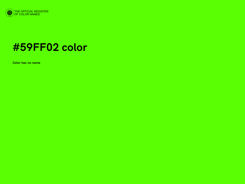 #59FF02 color image