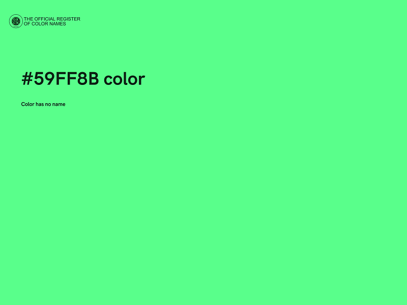 #59FF8B color image