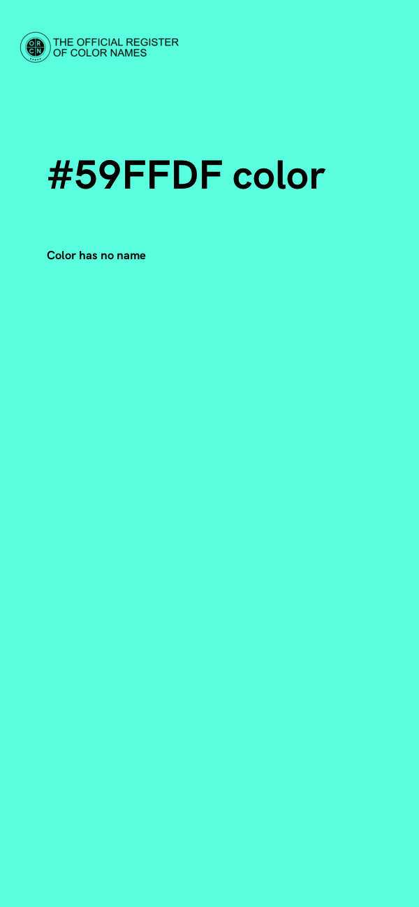 #59FFDF color image