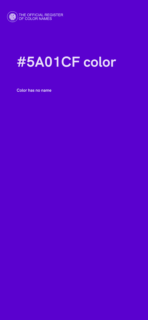 #5A01CF color image