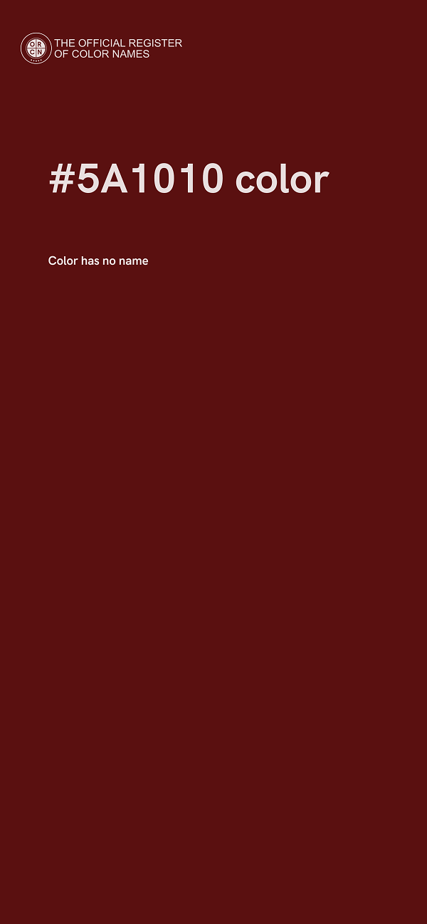 #5A1010 color image