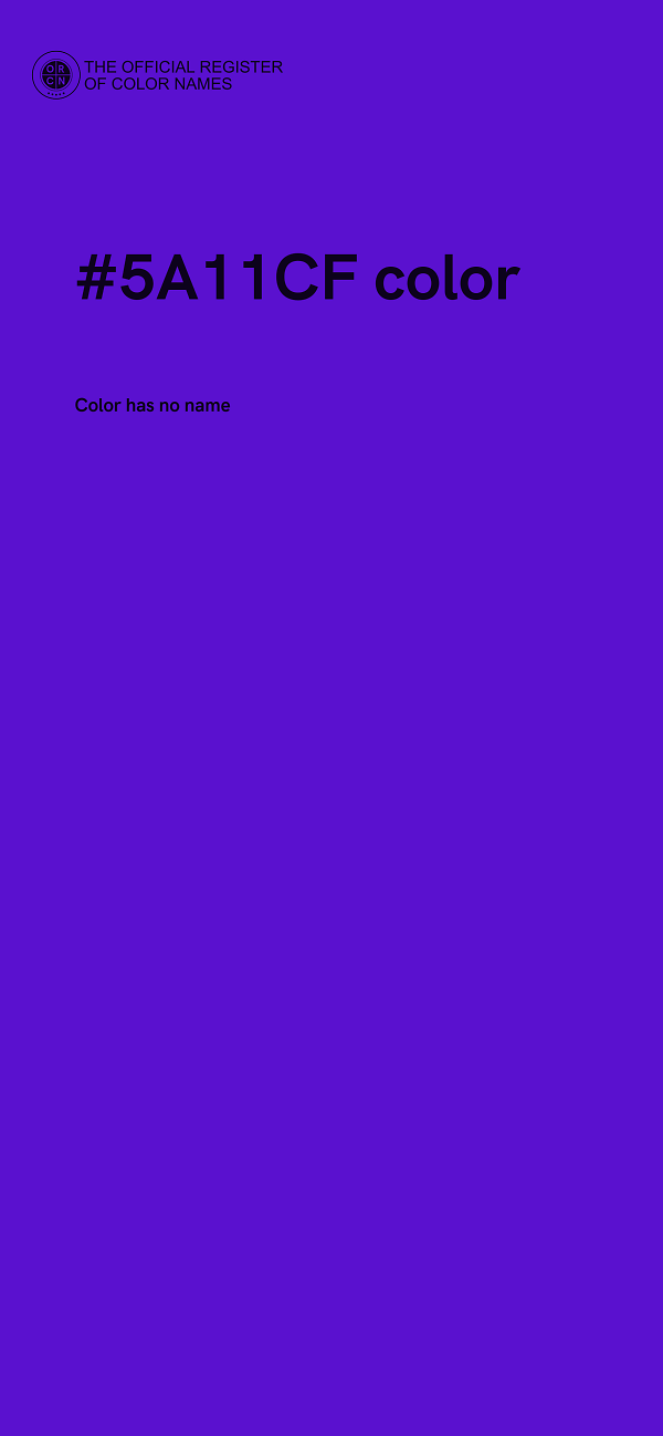 #5A11CF color image