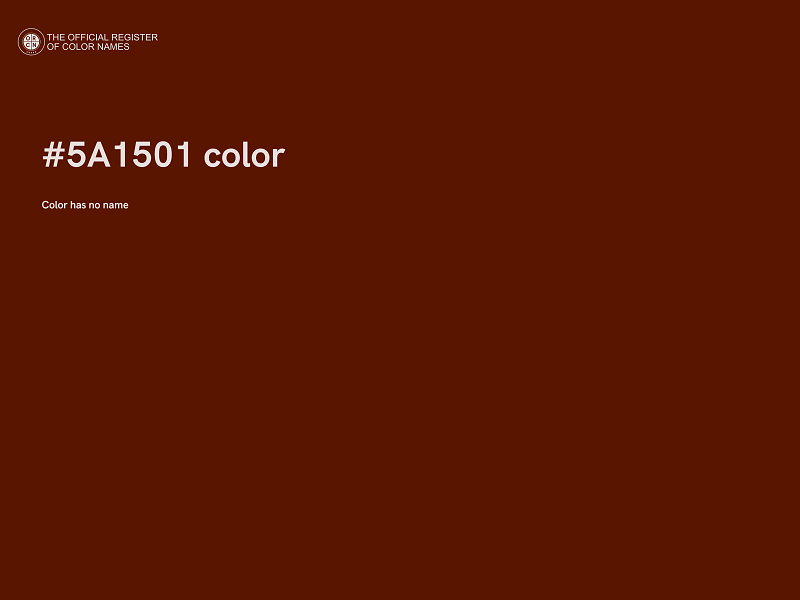 #5A1501 color image