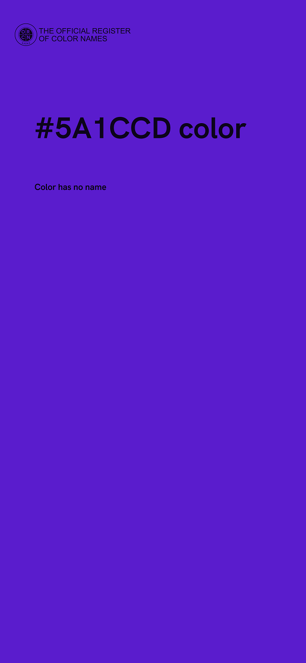 #5A1CCD color image