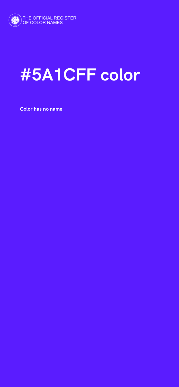 #5A1CFF color image