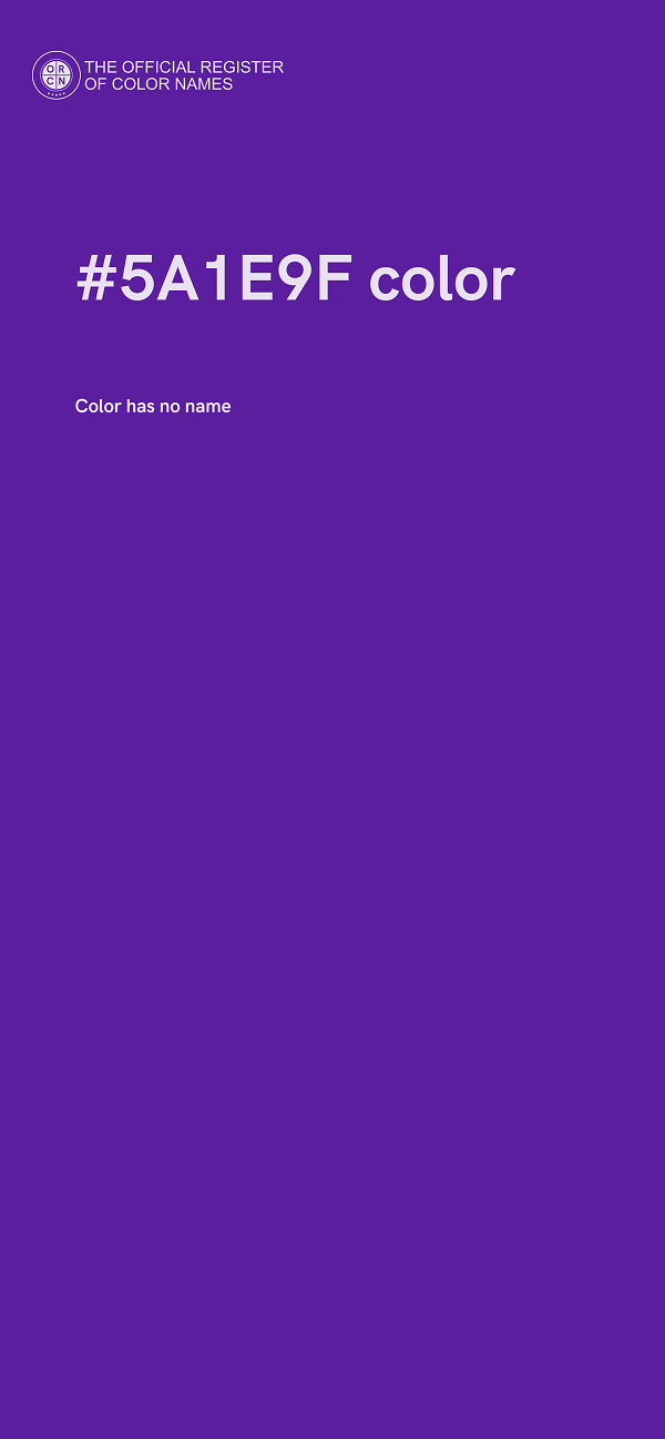 #5A1E9F color image