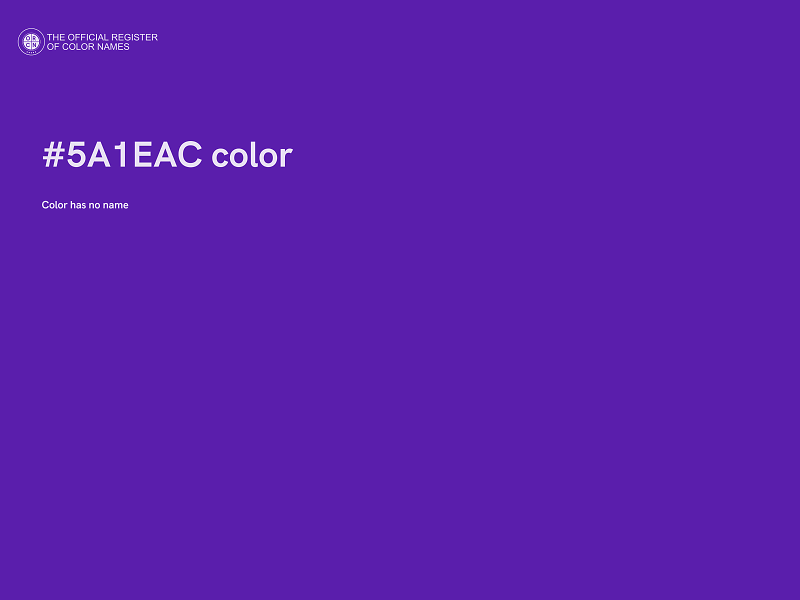 #5A1EAC color image