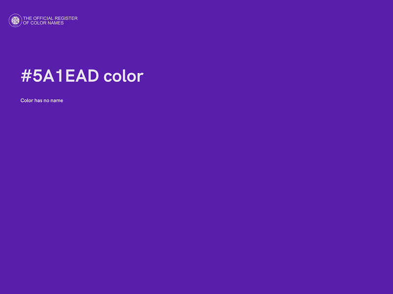 #5A1EAD color image