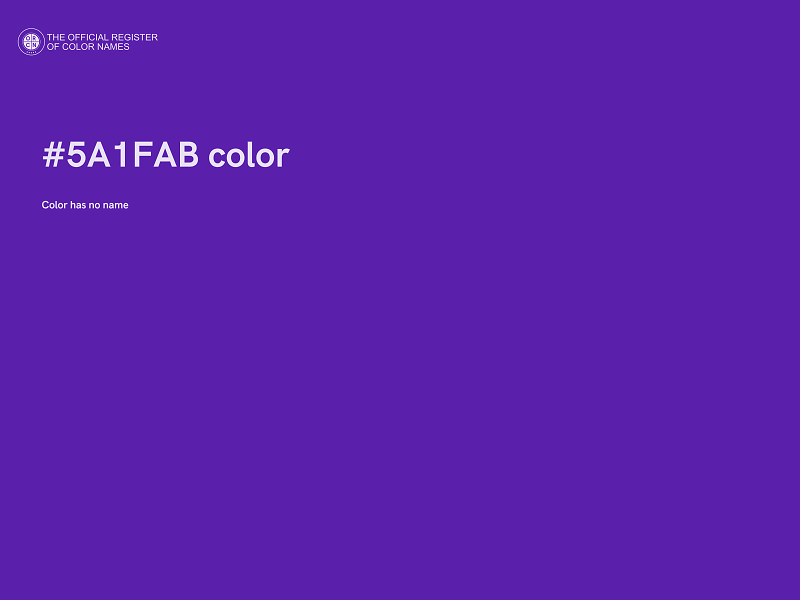 #5A1FAB color image