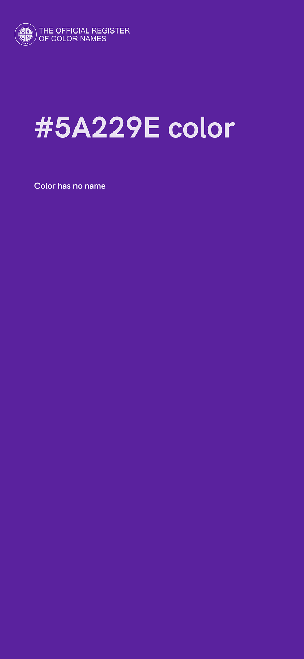 #5A229E color image