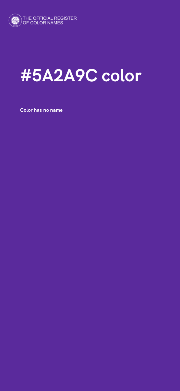 #5A2A9C color image