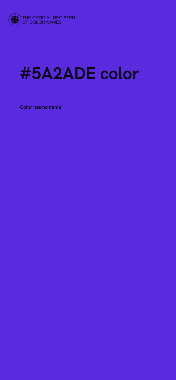 #5A2ADE color image