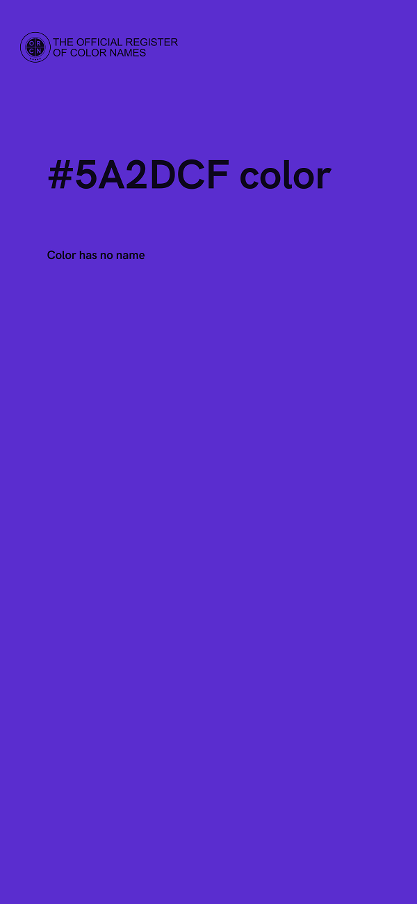 #5A2DCF color image