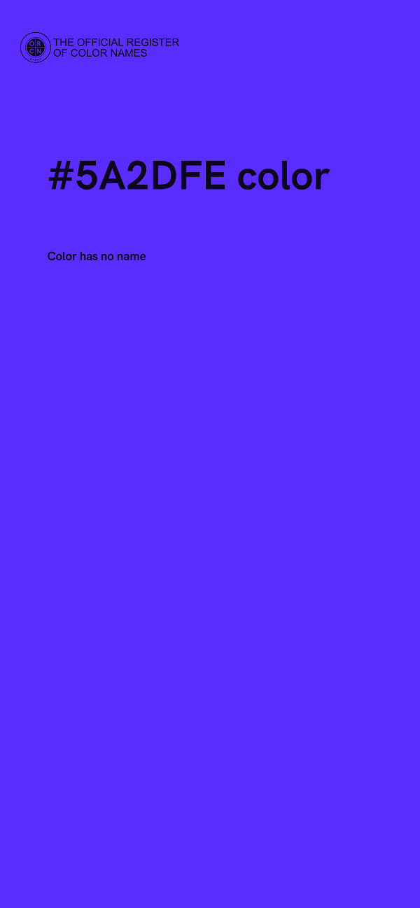 #5A2DFE color image