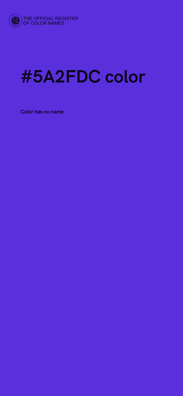 #5A2FDC color image