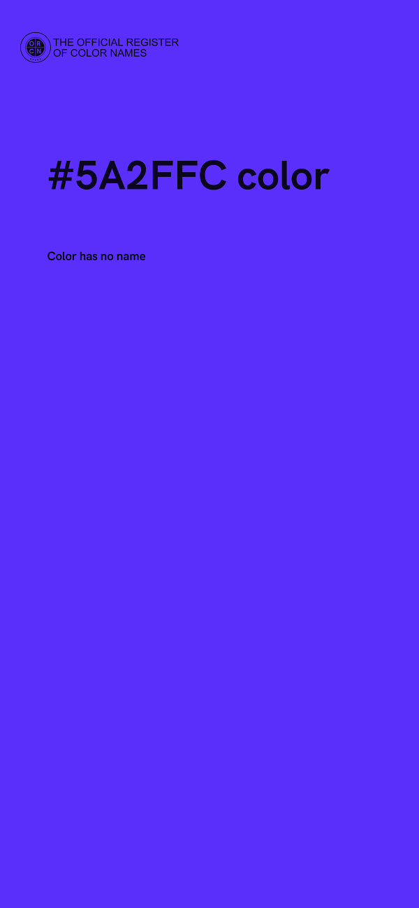 #5A2FFC color image