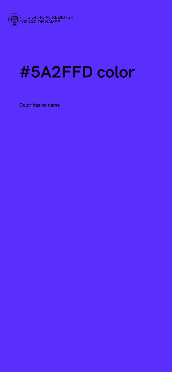#5A2FFD color image