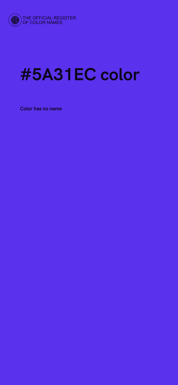 #5A31EC color image