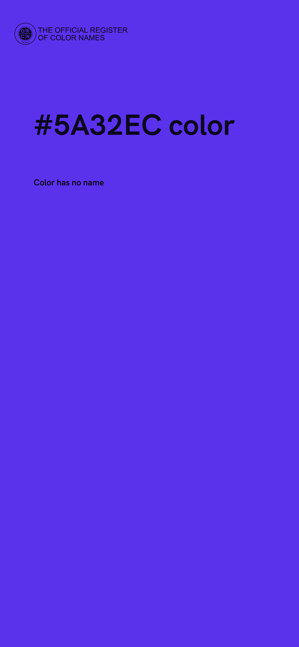 #5A32EC color image