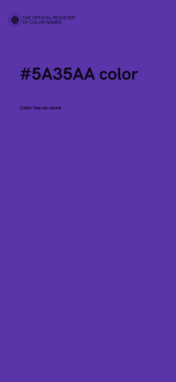 #5A35AA color image