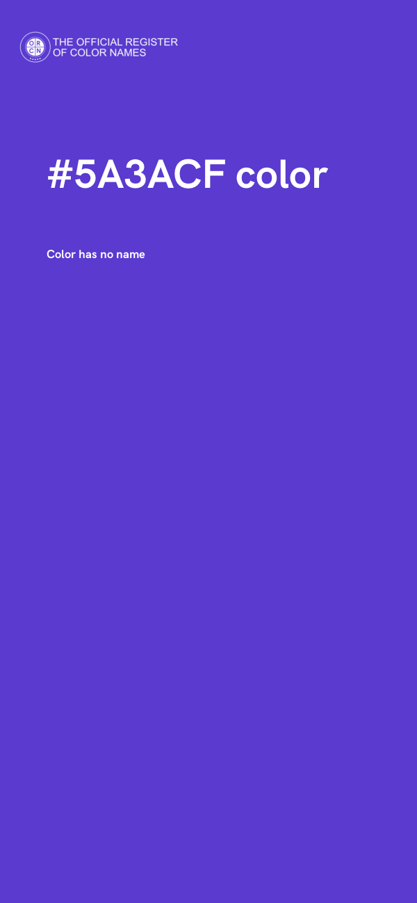 #5A3ACF color image