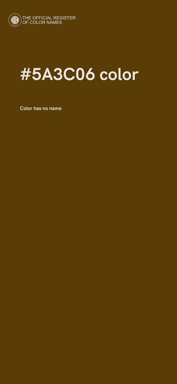 #5A3C06 color image