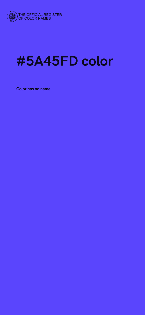 #5A45FD color image
