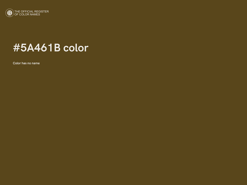 #5A461B color image