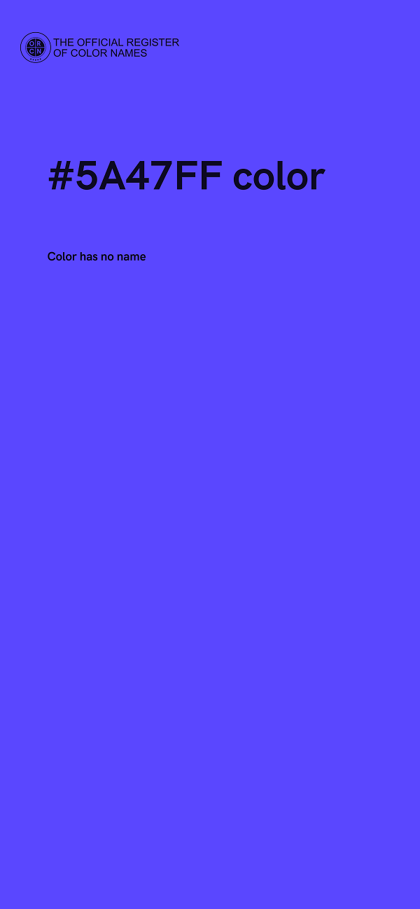 #5A47FF color image