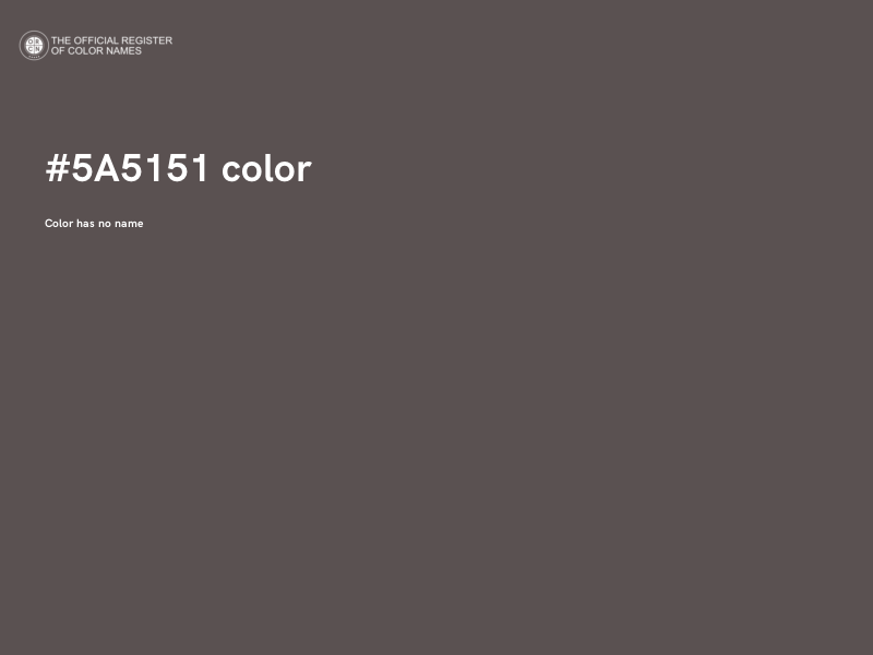 #5A5151 color image