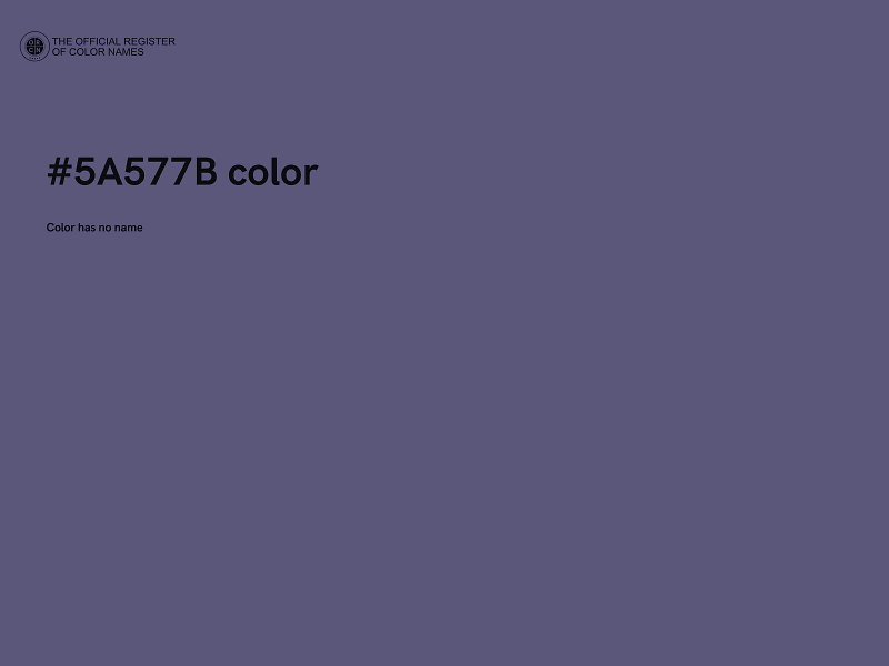 #5A577B color image