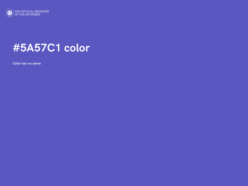 #5A57C1 color image
