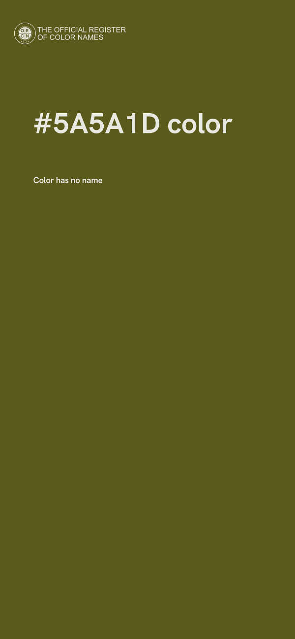 #5A5A1D color image