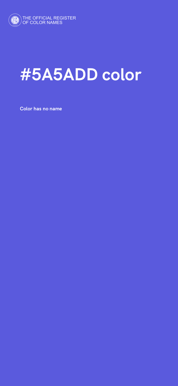 #5A5ADD color image