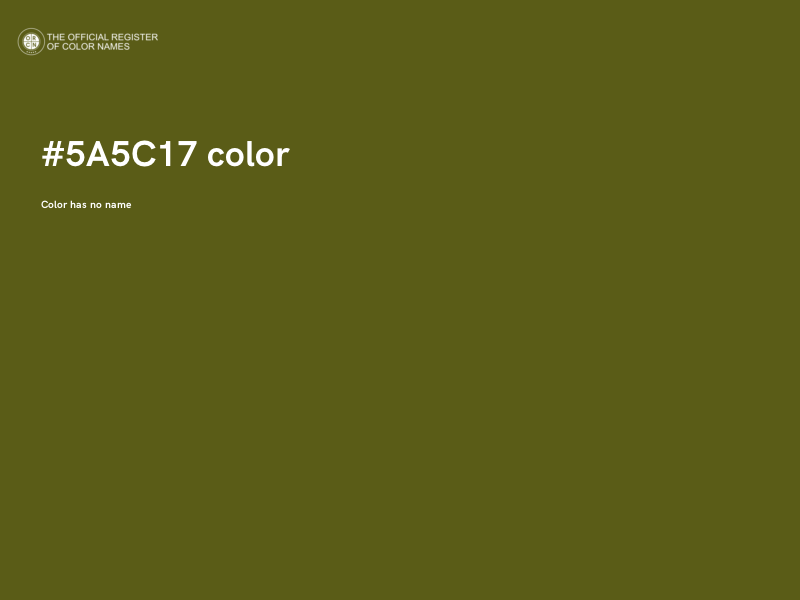 #5A5C17 color image