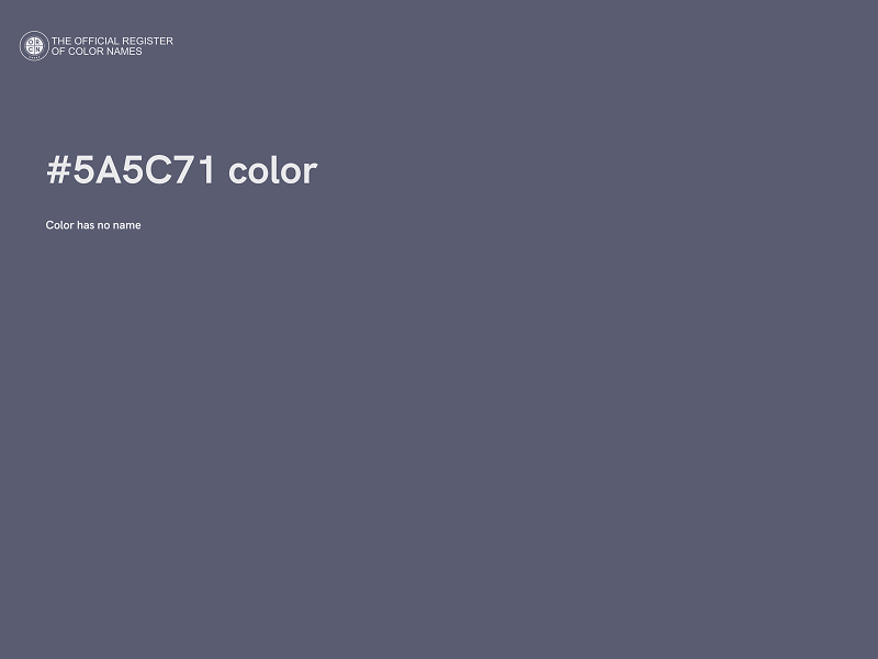 #5A5C71 color image