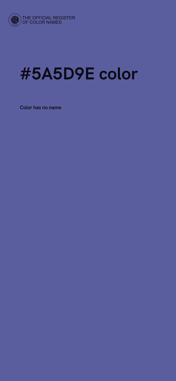 #5A5D9E color image