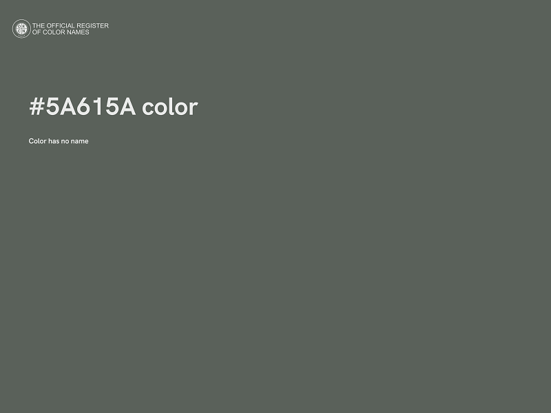 #5A615A color image