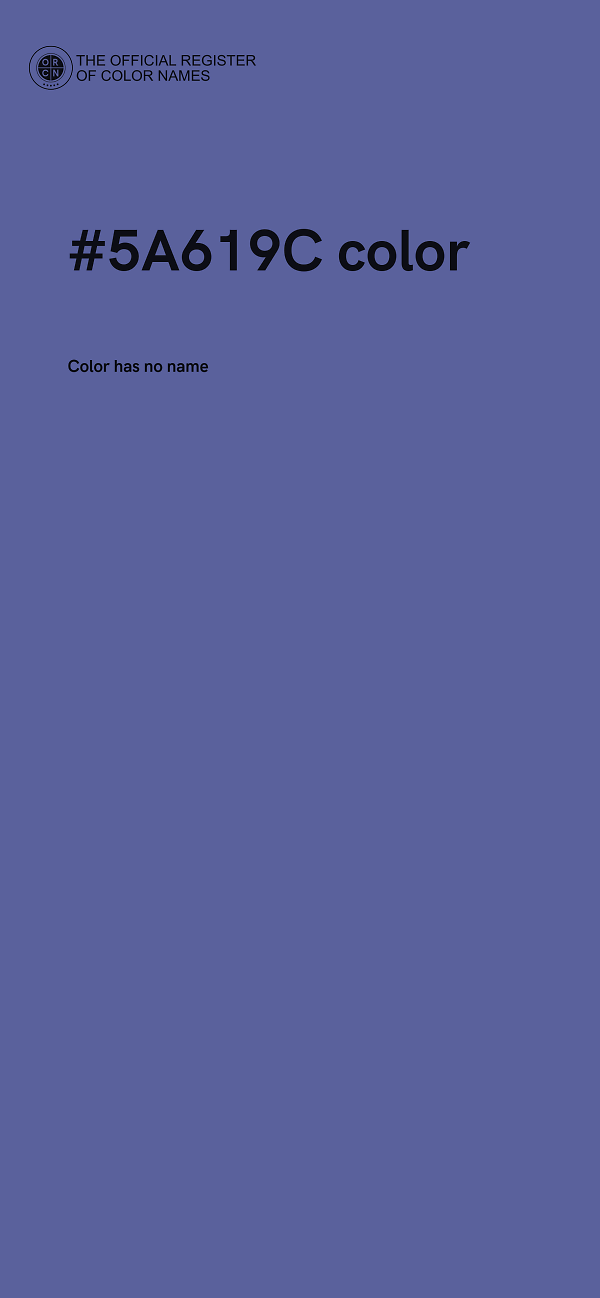#5A619C color image