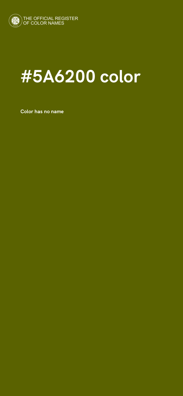 #5A6200 color image
