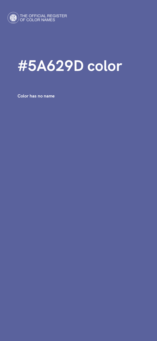 #5A629D color image