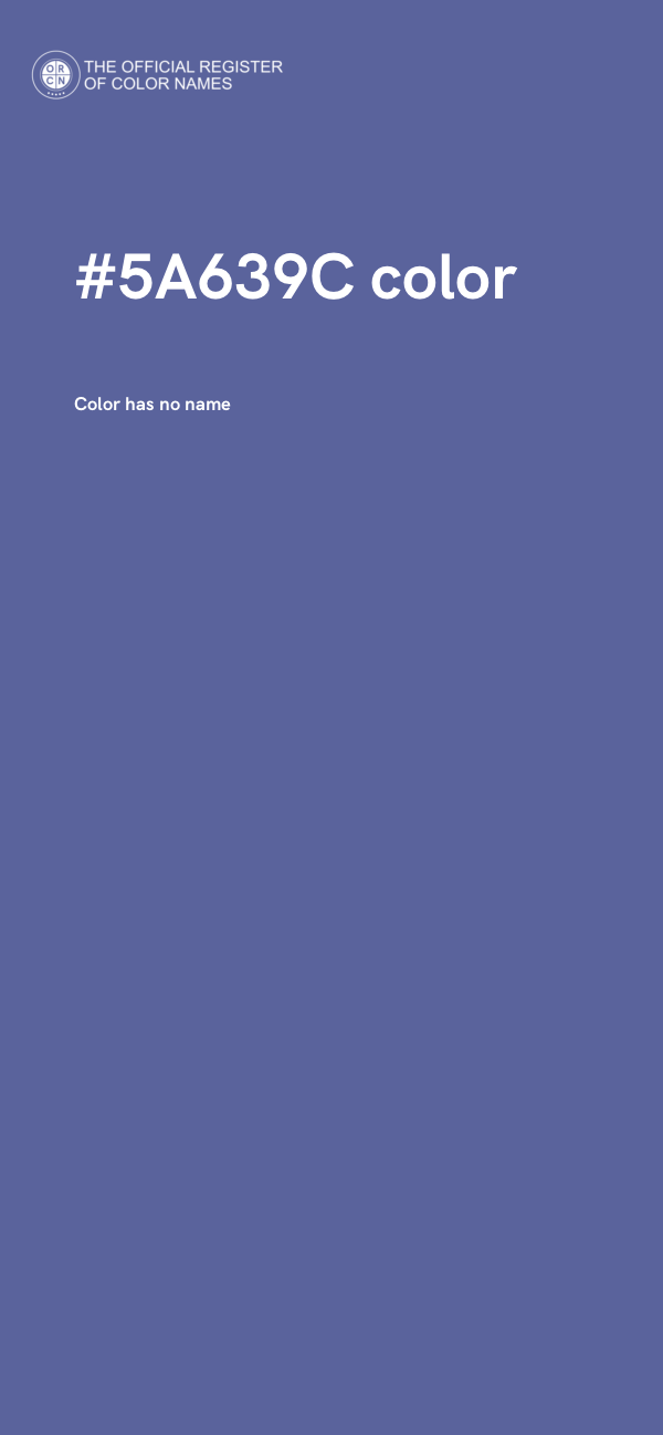 #5A639C color image