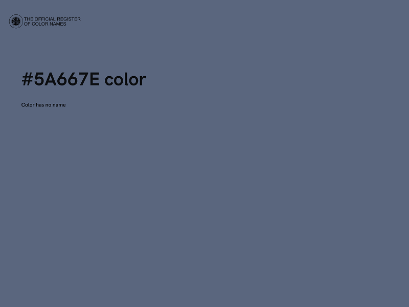 #5A667E color image