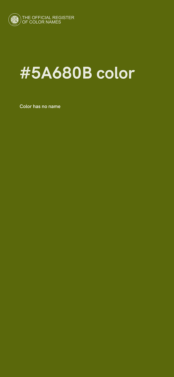 #5A680B color image