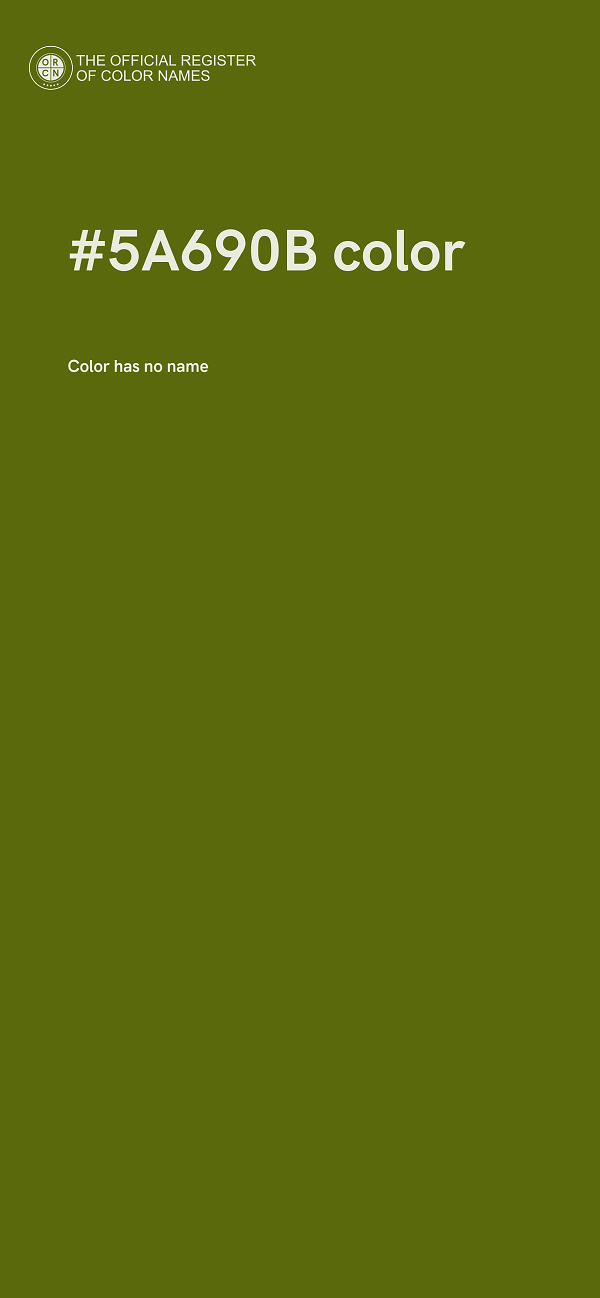 #5A690B color image