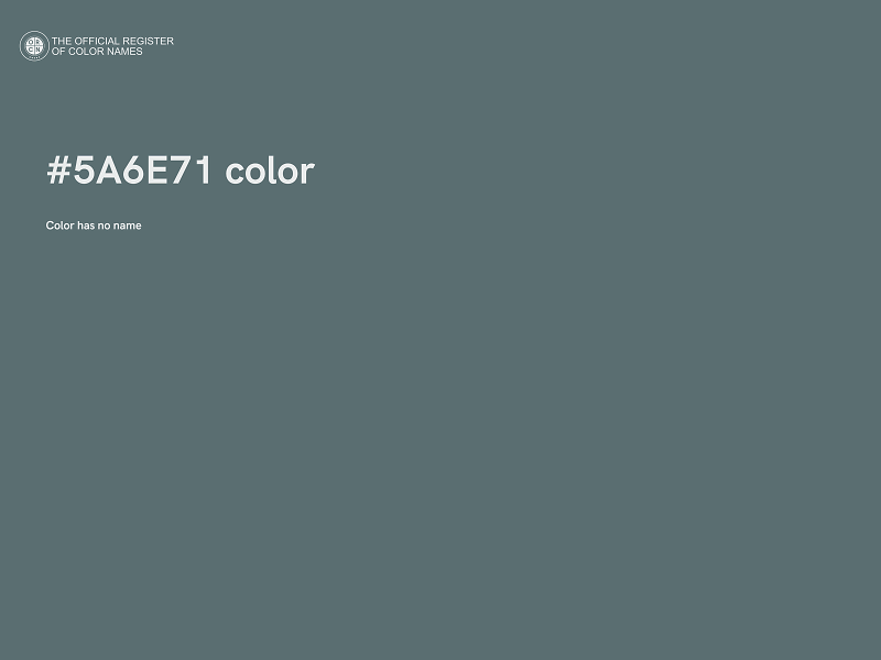 #5A6E71 color image