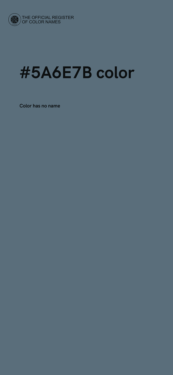 #5A6E7B color image
