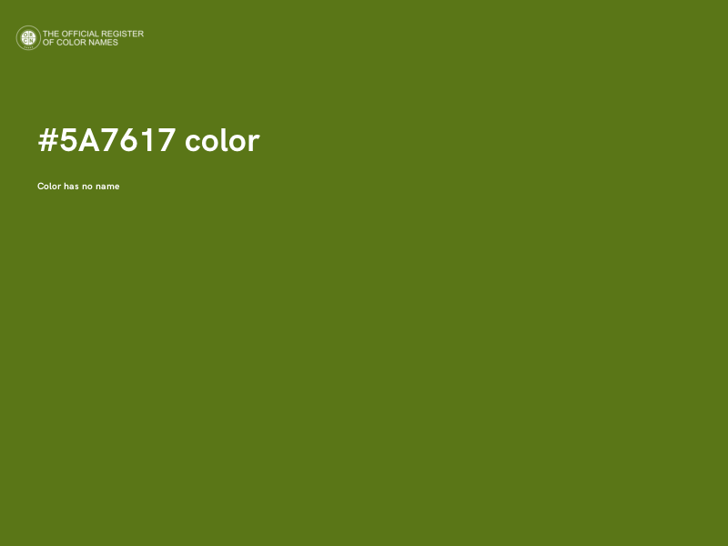 #5A7617 color image